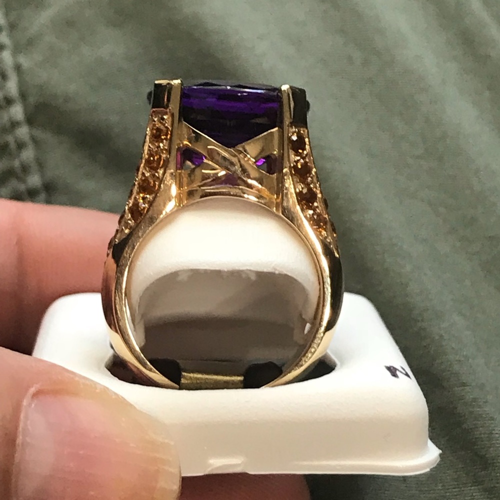 🎉HP🎉NWOT Exquisite Genuine Amethyst🎉 - Picture 3 of 8
